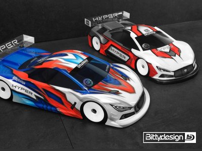 Karoserie čirá HYPER - (190 mm) - ultra lehká