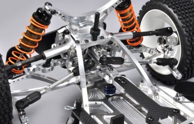 FG Leopard 2020 Competition Buggy, 2WD, čirá karoserie + centrální hydr. brzda