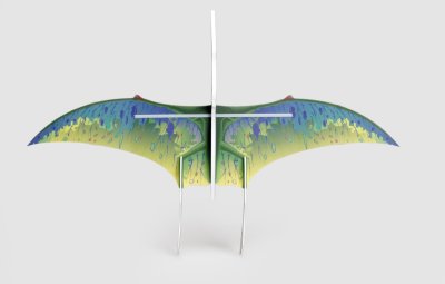 Vector Pteranodon, zelený