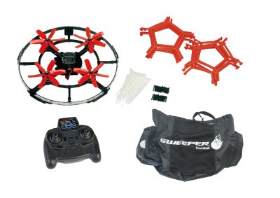 SWEEPER Droneball bílý