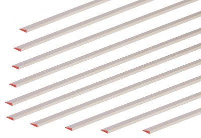 Odtoková lišta 6x25x1000mm