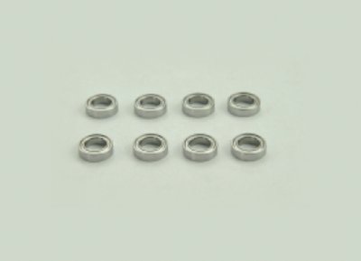 Kuličkové ložiska 5x9x3mm, 8 ks.