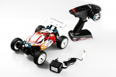 Himoto Buggy 1/16 RTR 2,4GHz - červená