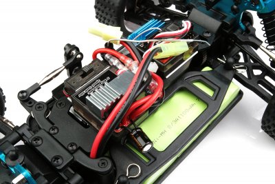 Himoto Buggy 1/16 RTR 2,4GHz - červená