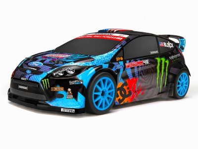 Micro RS4 Ford Fiesta RTR s 2,4GHz RC soupravou, kar. Ken Block