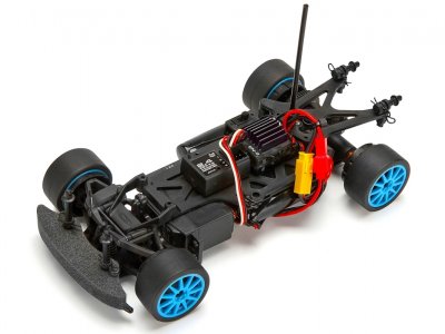 Micro RS4 Ford Fiesta RTR s 2,4GHz RC soupravou, kar. Ken Block