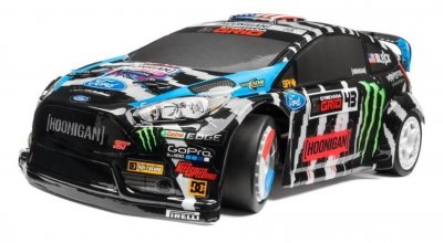 Micro RS4 Ford Fiesta RTR s 2,4GHz RC soupravou, kar. Ken Block GYMKHANA GRI