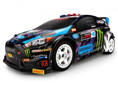 Micro RS4 Ford Fiesta RTR s 2,4GHz RC soupravou, kar. Ken Block RX43