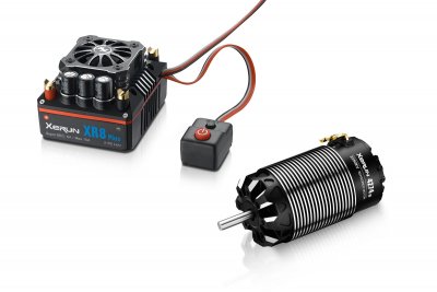 COMBO XR8 PLUS s XERUN 4274SD 2250Kv - G3 - černý