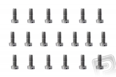Ocelový šroub s válcovou hlavou M3x8mm, 100 ks
