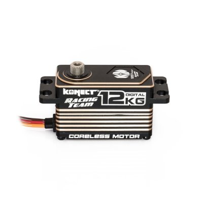KONECT RACING HiVOLT CORELESS Digital servo LOW PROFILE (12 kg-0,07s/60°)