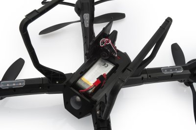 Gravit Dark Vision 2.4GHz kvadrokoptéra s Full-HD-Action-kamerou (MODE 2)