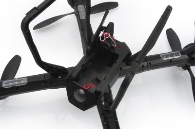 Gravit Dark Vision 2.4GHz kvadrokoptéra s Full-HD-Action-kamerou (MODE 2)