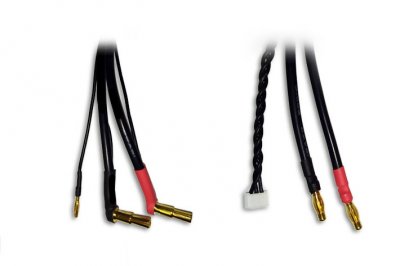 Nabíjecí kabel 2S LiPo HARDCASE z G4 na P4/5 včetně balančního konekt. EHR