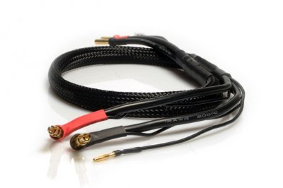 Nabíjecí kabel 2S LiPo HARDCASE z G4 na P4/5 včetně balančního konekt. EHR