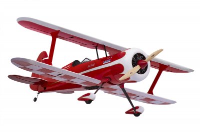 54" Muscle Bipe - červená/bílá 1,37m