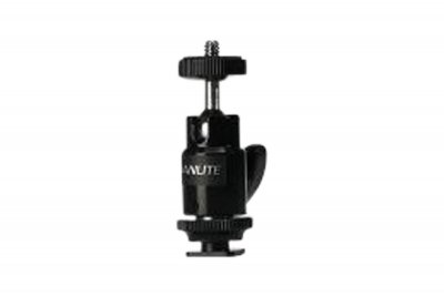 NANLITE MINI BALL HEAD WITH 1/4 AND HOTSHOE