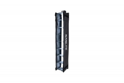 Nanlite Barndoor with eggcrate for Pavotube II 15X
