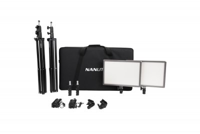 Nanlite Sada 2 LED světelných panelů LumiPad 25