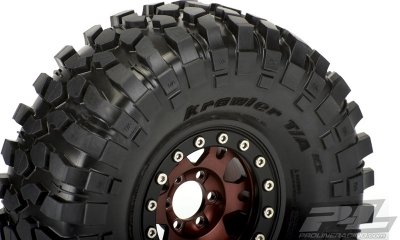 BFGoodrich Krawler T/A KX (Red Label) 1.9" Rock gumy včetně vložky (2 ks.), super soft