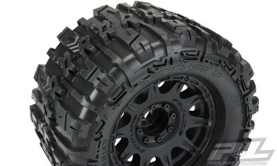 Trencher HP 3.8" All Terrain nalepená guma, černý disk (2 ks.)