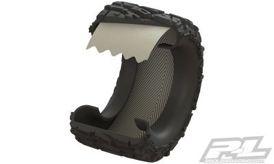 Trencher HP 3.8" All Terrain nalepená guma, černý disk (2 ks.)