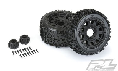 Badlands 3.8" All Terrain gumy ,17mm MT přední i zadní, namont. na disku Raid Black