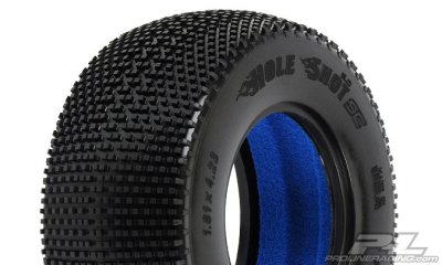 Hole shot 2,0 SC 2,2"/3,0" M3 (směs Soft) gumy, 2ks.