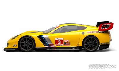 Chevrolet Corvette C7.R čirá karoserie (GT2) - dlouhý rozvor