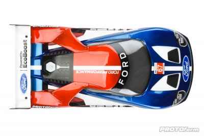 Karoserie čirá Ford GT (190 mm) - lehká