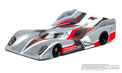 Strakka-12 čirá karoserie pro 1/12 placky, PRO lehká