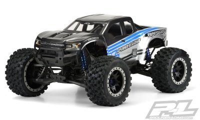 Karoserie čirá, předříznutá, 2017 Ford Raptor pro TRAXXAS X-MAXX