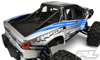 Karoserie čirá, předříznutá, 2017 Ford Raptor pro TRAXXAS X-MAXX