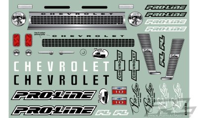 Karoserie čirá 1966 Chevrolet C-10 12.3 (313mm)