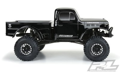 Karoserie lakovaná 1946 Dodge Power Wagon 12.3 (313mm), černá