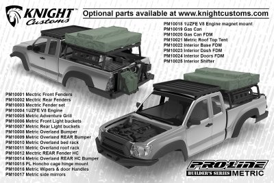 Karoserie čirá METRIC Crawler 12.3 (313mm)