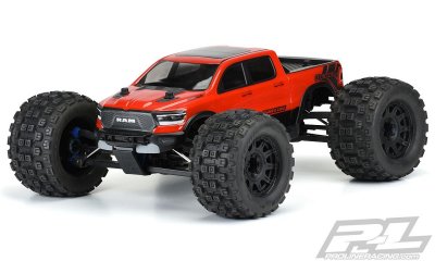 Předříznutá 2020 Ram Rebel 1500 čirá karoserie pro E-REVO 2.0