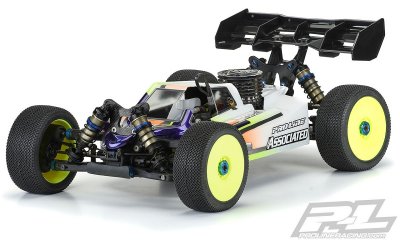 Karoserie čirá Axis AE RC8B3.2 & AE RC8B3.2e