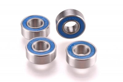 Ultra kuličkové ložiska 6x13x5mm, 4 ks.