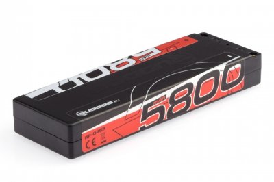 RUDDOG Racing 5800mAh 150C/75C 7.4V Ultra-LCG Stick Pack - EFRA