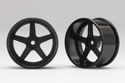 Racing Performer Driftovací disky 5 paprsků 01 (8mm Offset/Černé/2ks)
