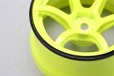 Racing Performer Driftovací disky 6 paprsků 01 (6mm Offset/žluté/2ks)