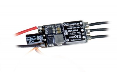 ULTRA 20A BL HELI SBEC 2-4S regulátor, s XT-30 konektorem