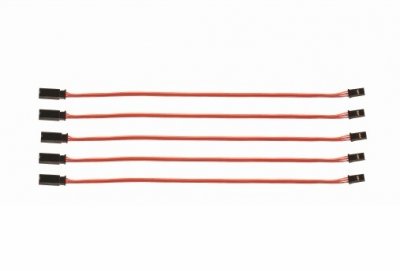 Prodlužovací kabel 150mm JR 0,3qmm silný, zlacené kontakty, 5ks. (PVC)