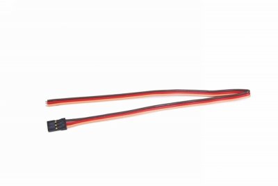 Servokabel JR 0,3qmm silný, 270mm, zlacený kontakt (PVC)