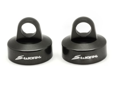 SWORKz S350 BBS EVOII hliníkové vrchní čepičky olejovových tlumičů, 2 ks.
