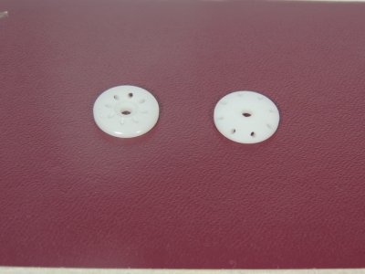 SWORKz BBS plastové pístky olejových tlumičů 8x1,3mm, 2 ks.