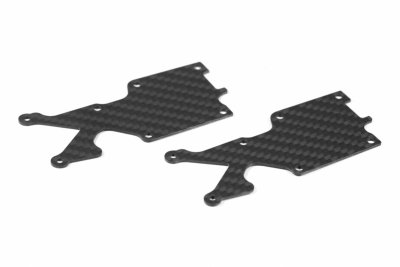 SWORKz uhlíková vzpěra spodní zadního ramena, ABS, 1,5mm, včetně šroubů, 2 ks.
