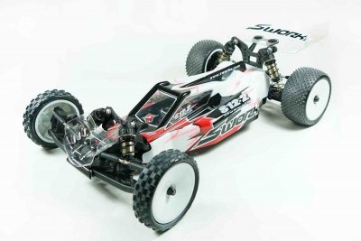 SWORKz S12-2C “Carpet” 1/10 2WD Off-Road Racing Buggy PRO stavebnice
