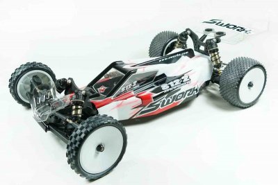 SWORKz S12-2C “Carpet” 1/10 2WD Off-Road Racing Buggy PRO stavebnice